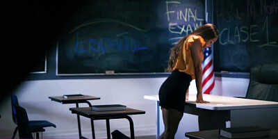 If student wants A-grade she must satisfy teacher