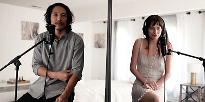 Leo and Lana's pussy licking video