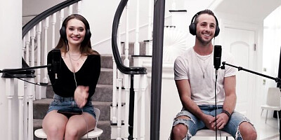 Sneaky Lucas Frost and Sera Ryder at reality clip