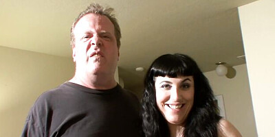 Hot MILF featuring Claudine's natural boobs scene