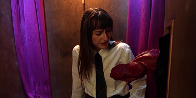 Cursed nun gets fucked by a LITERAL SATAN in a hot vid