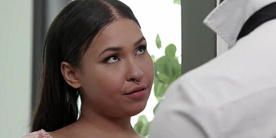 Stepdad is going to give creampie with great pleasure