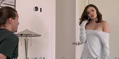 I Fuck My StepSister And She Makes Me Cum Inside Her Pussy - Leana Lovings