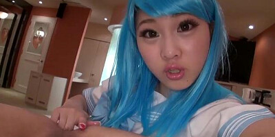JavHD: Babe Maki Horiguchi footjob porno