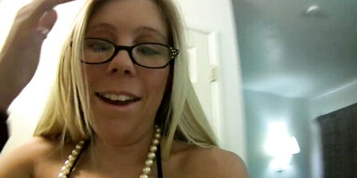 Hypnotic Tabitha James at 1girl1camera scene