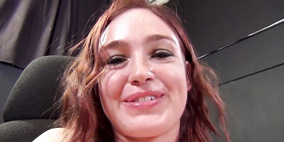 Marvelous Jodi Taylor's red head clip