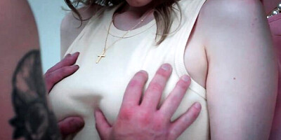 Big ass trailer with plastic Melody Marks and Jenna Starr from Family Strokes