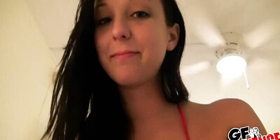 Lovely doll with round ass Adrianna Lily screwed by huge dick