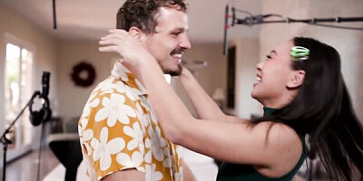 Hot Kimmy Kimm and Robby Echo - toys trailer - Bellesa Films