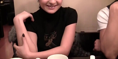 Public toilet fuck with squirting