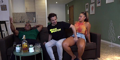 MatureNL - Curvy Housewife with Huge Natural Tits Fucks and Sucks Big Cock in POV Style