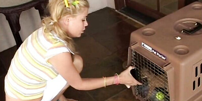 Pleasing Little Summer's playing porn