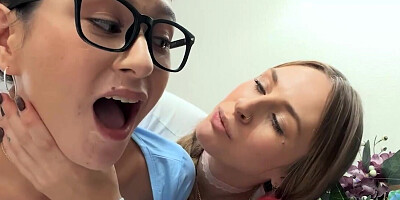 Wild hotties fucking each other with pussylicking and more