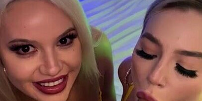 Blake Blossom and Kylie Page working together on a BWC