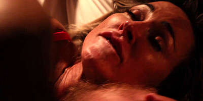 Pretty Aubrey gets her whole body licked clean and then fucked