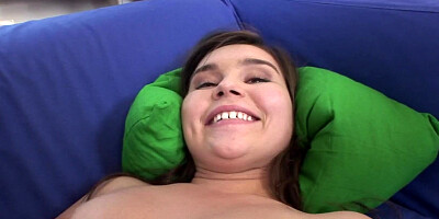 Beautiful teen has her ass pounded hard