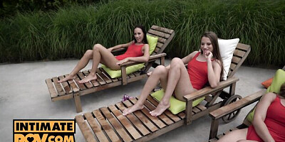 Stella Flex and Alexa Flexy's missionary clip by Intimate POV