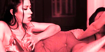 Dainty Alex Coal and Maya Woulfe at side fuck video