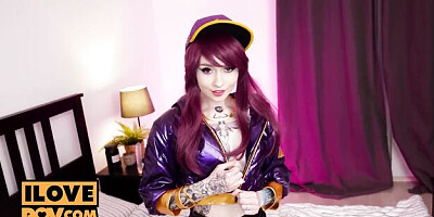 Watch glamour mademoiselle's action