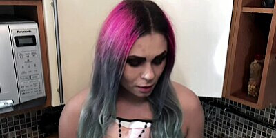 Seducing my Beloved Step son in the Kitchen