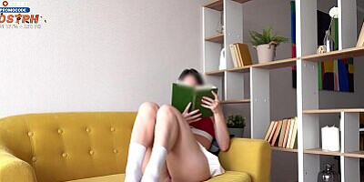 a suspicious dick turned up in my library, so I sucked it off