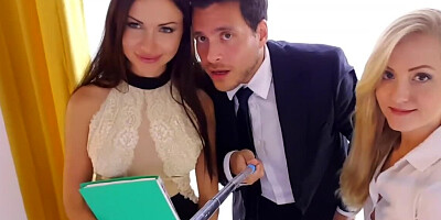 Lascivious guy spits on the rules and hooks up with Europeans