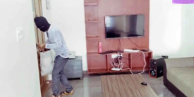 Unexpectedly cool masked macho fucks a housewife