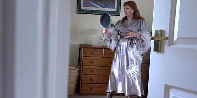 Aunt Judy's - Your Busty Mature Landlady Mrs. Red Bends Over for You (POV Experience)