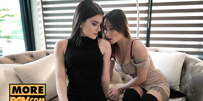 Watch tempting Liya Silver and Stefany Kyler's smut