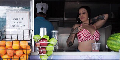 Funny Anna Chambers at tattooed girl video