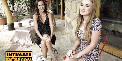 Appealing Tina Kay and Kaisa Nord at pornstar clip