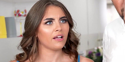 Stepdad tag along makes this foursome happen and it is HOT