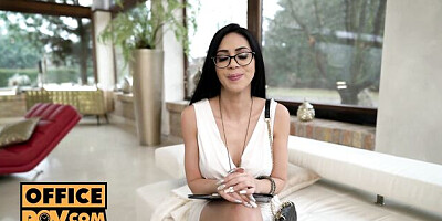 Sexy Julia De Lucia and De Lucia at hardcore movie