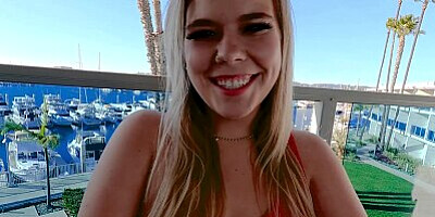 Real - Natural Busty Babe Fucked During Porn Casting