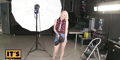 Superb Zazie Skymm at itspov video