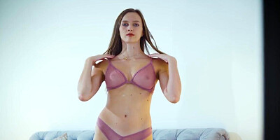 Stunning teen with perfect boobs getting fucked silly