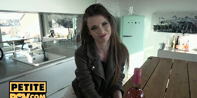 Petite POV featuring Nelya's small tits