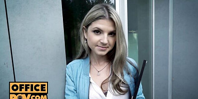 Hot Gina Gerson - point of view trailer - Office POV