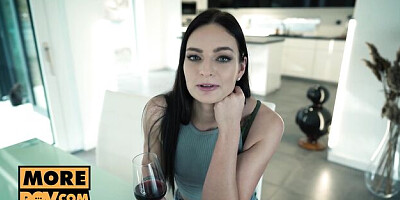 Blowjob trailer with bubbly Leanne Lace from More POV