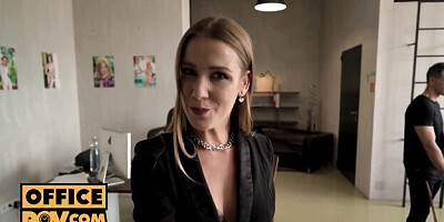 Office POV - brunette smut