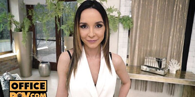 Office POV featuring truelove's cowgirl clip