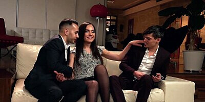 21 SEXTURY - Two Double Penetration Experts Go Balls Deep In Nataly Gold's Holes