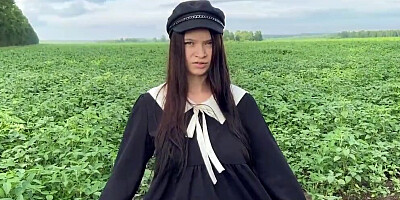 POV Stepsister Plays With My Dick And I Cum In Her Panties