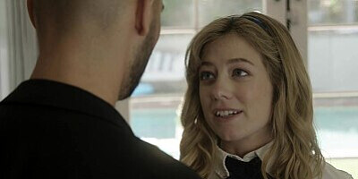 NEW SENSATIONS - College Girl Gets Alot of Support From Guidance Counselor (River Lynn)