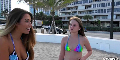 Money Talks - Interview turns into hot threesome