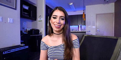 Pretty teeny takes stepdad's cock after blackmailing