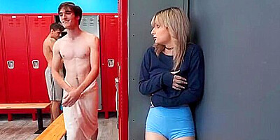 Locker Room Loads Evie Christian, Kai Jaxon