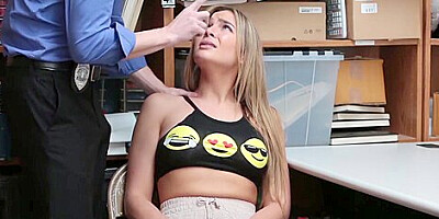 Teen 18+ Cutie Blair Williams Fucks Hard To Avoid Jail Time
