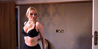 Stepson gets to fuck stepmom Amber Jayne & his gf Jimena Lago