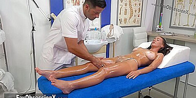 Real Sexy Massagist Fucked Me Oiled Sex Hard And Filled With His Hot Cum My Small Wet Pussy